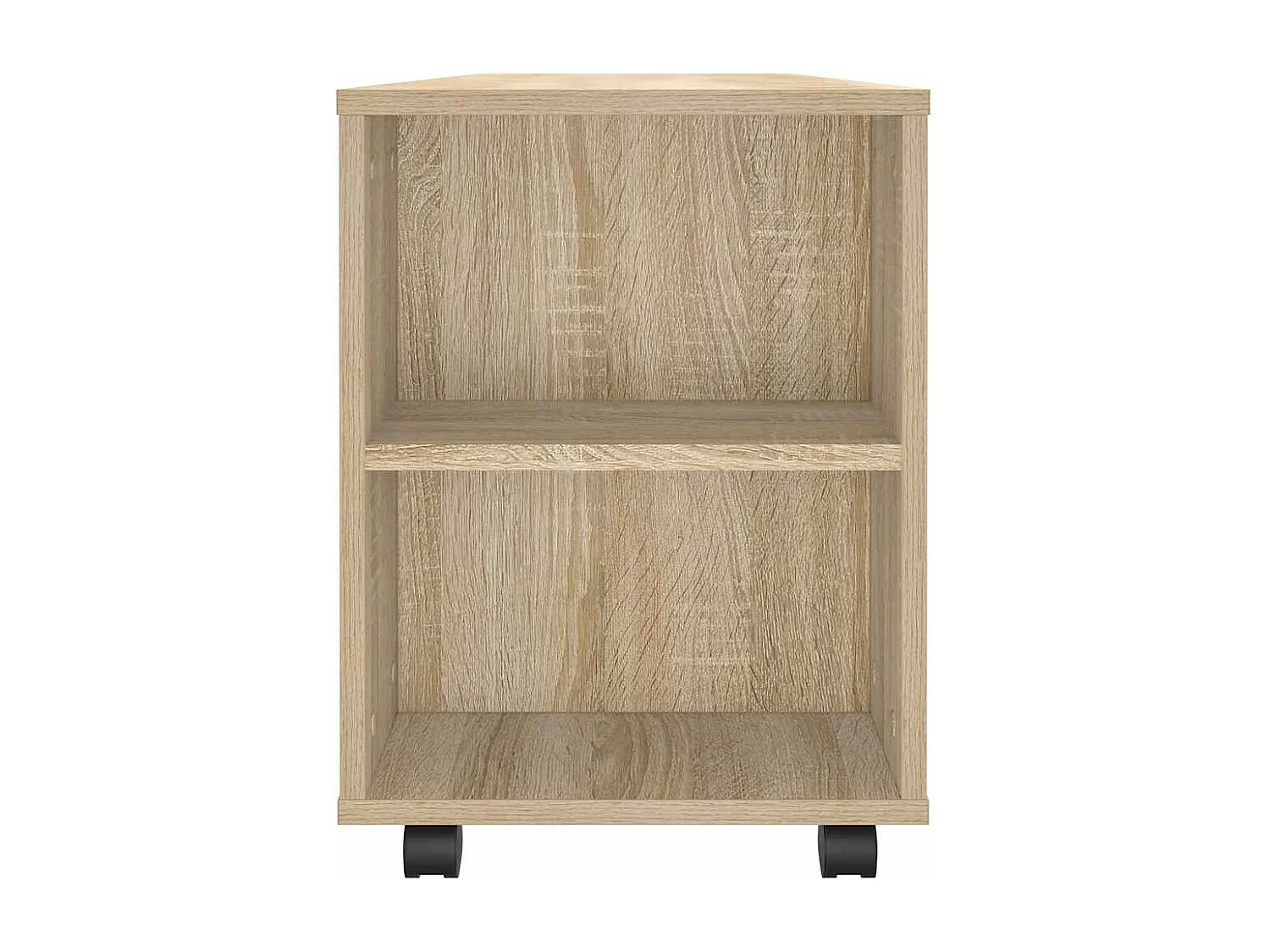 Mueble de TV de roble Sonoma 102x34,5x43 cm madera de ingeniería