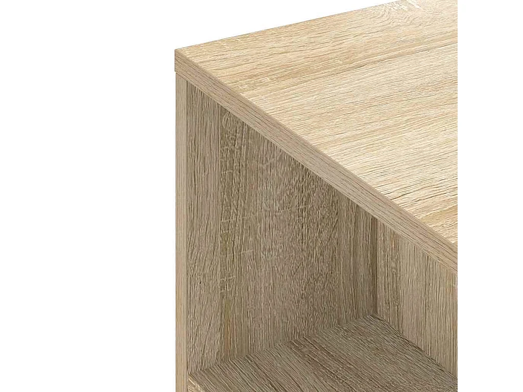 Mueble de TV de roble Sonoma 102x34,5x43 cm madera de ingeniería