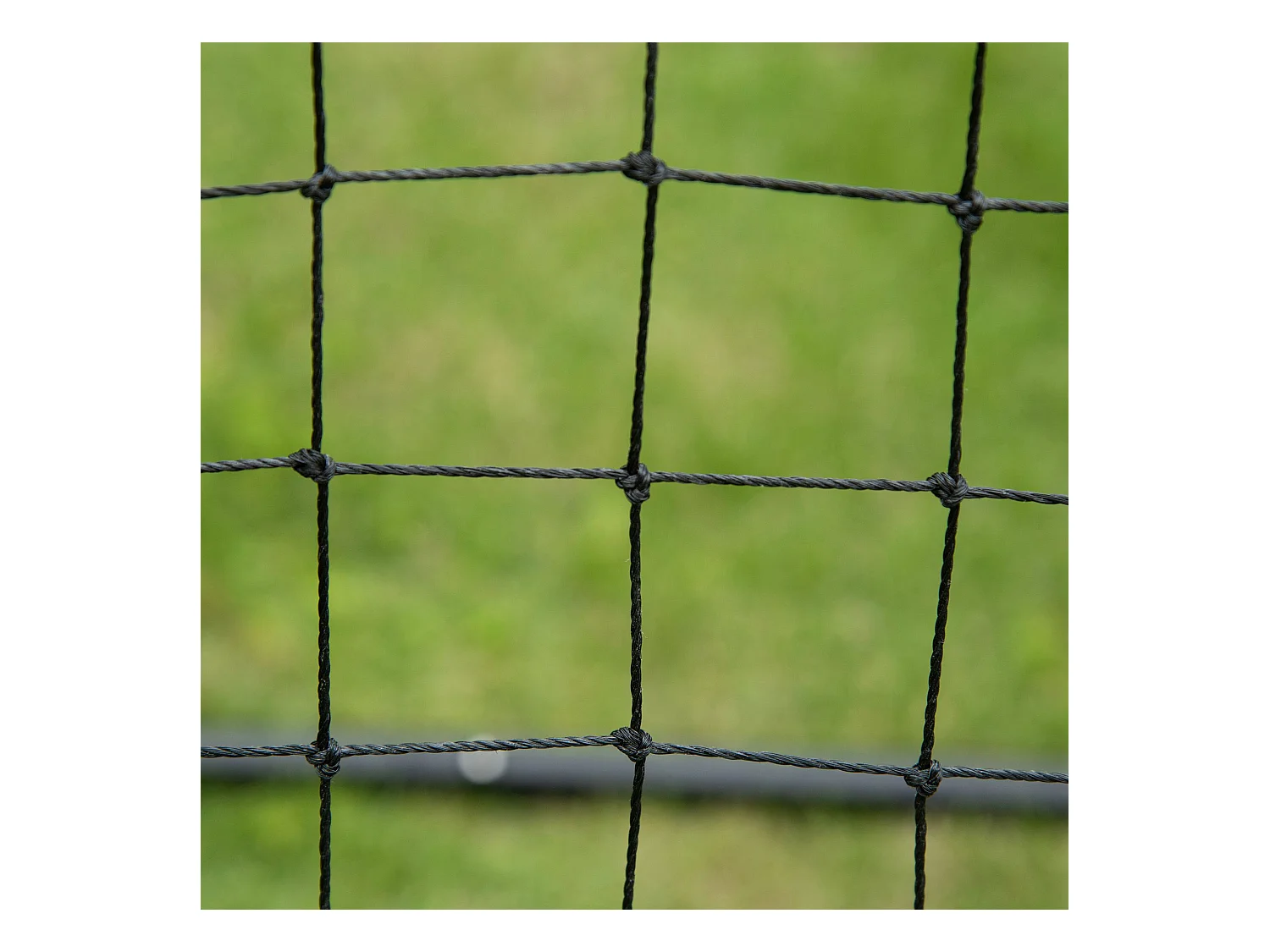 Rebondisseur football réglable, métal, noir (96x80x96 cm)