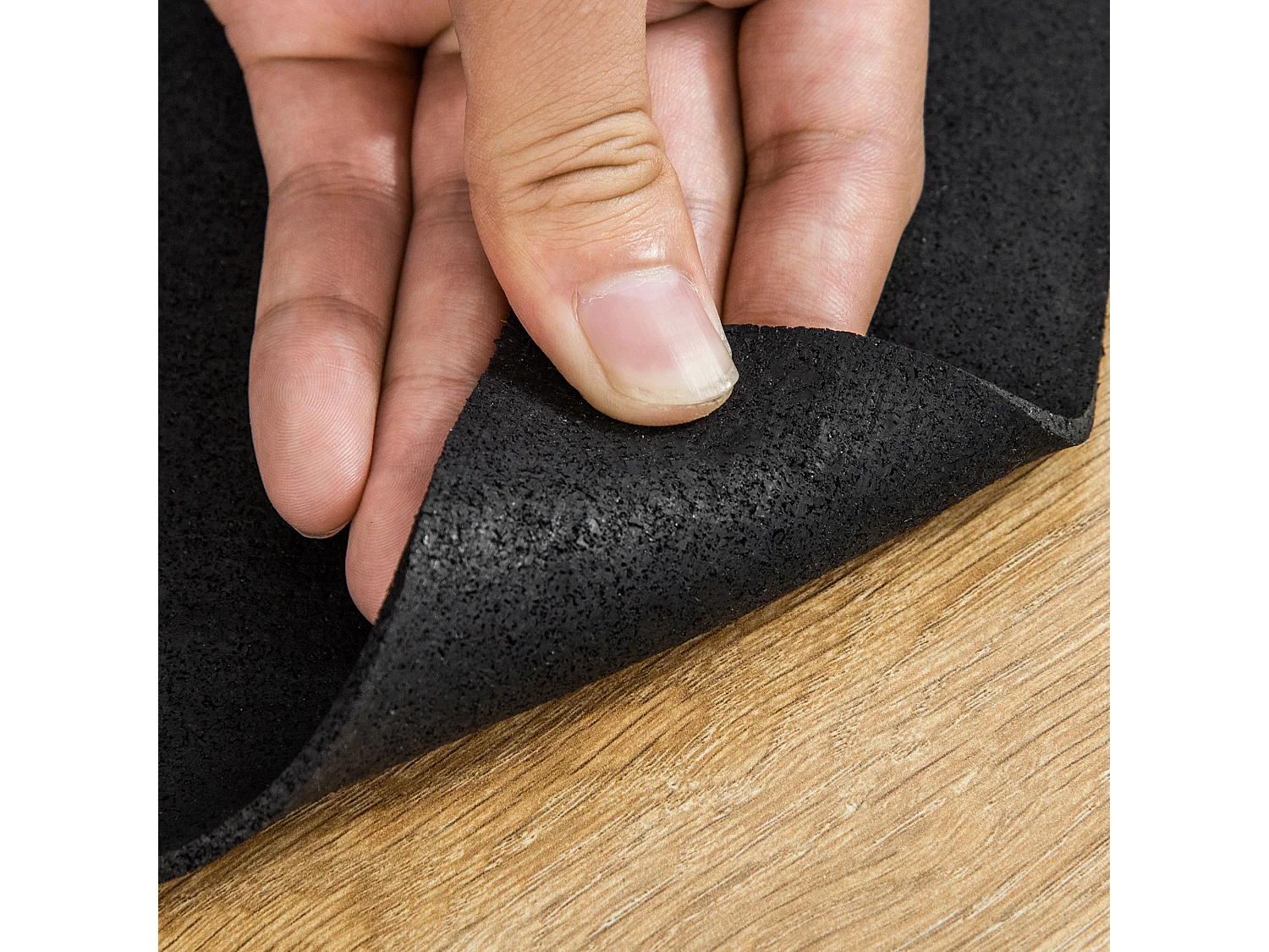 Tapis de jeu antidérapant pour fléchettes, en caoutchouc, noir, idéal pour tournois et usage domestique (300x61x3 cm)