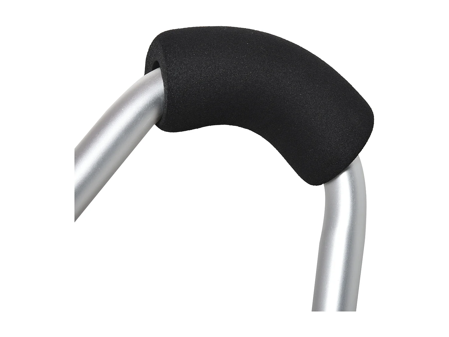 Chariot pliable pour kayak et bateau, aluminium résistant, roues PU, argenté (75x43x46 cm)