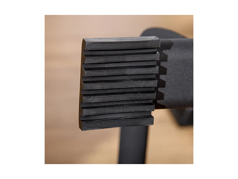 Poignées de pompe en acier antidérapantes pour un entraînement efficace, noir (36x25x20 cm)