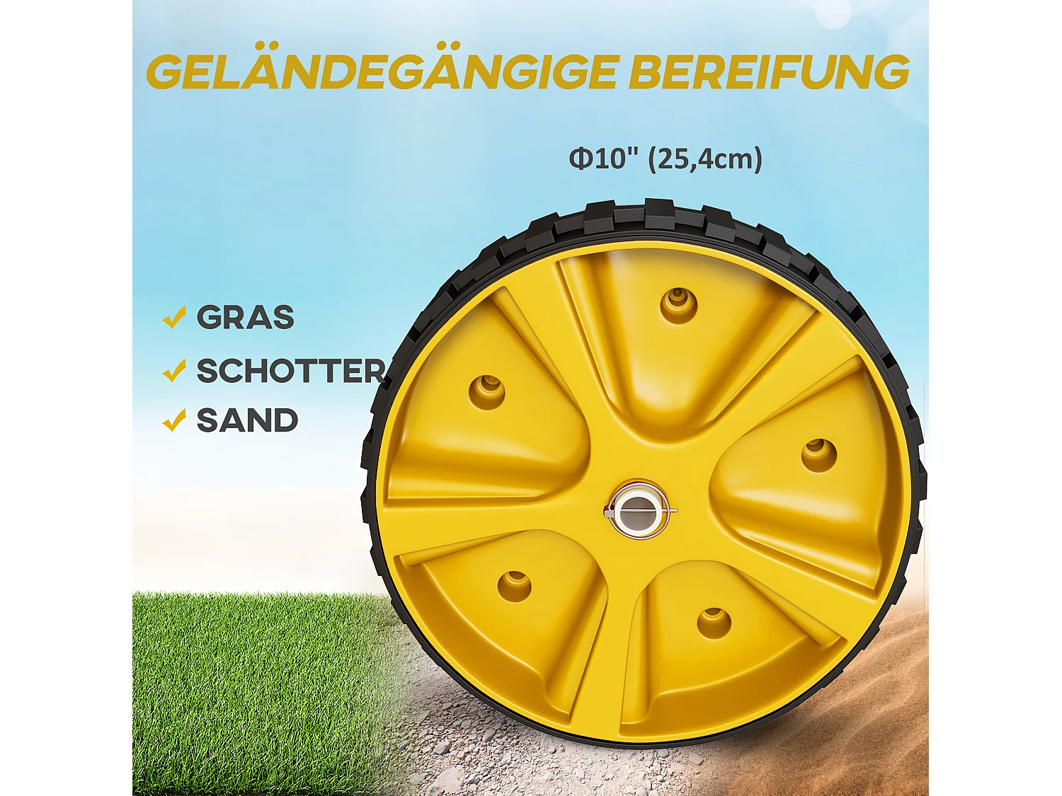 Chariot réglable pour kayak, canoë et paddleboard, aluminium, jaune (82x25.4x77.5cm)