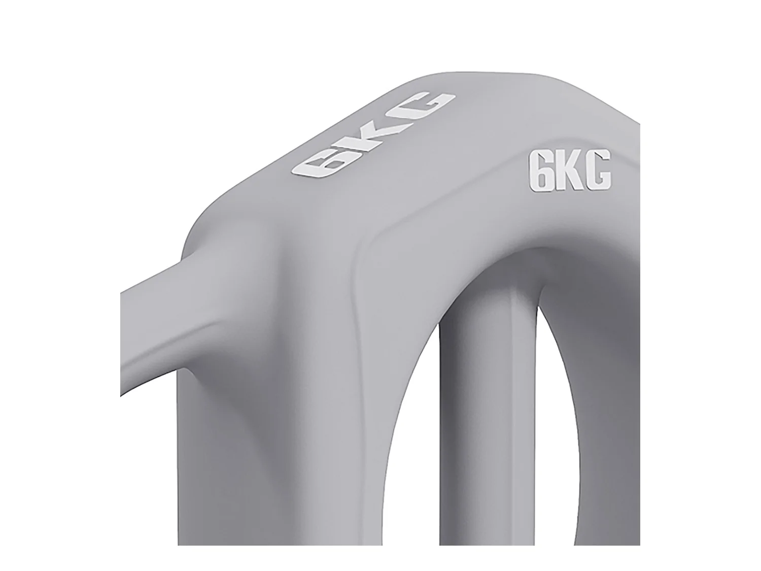 3-in-1 halter, 6 kg, multifunctioneel met kunststof behuizing, grijs (25x20x6 cm)