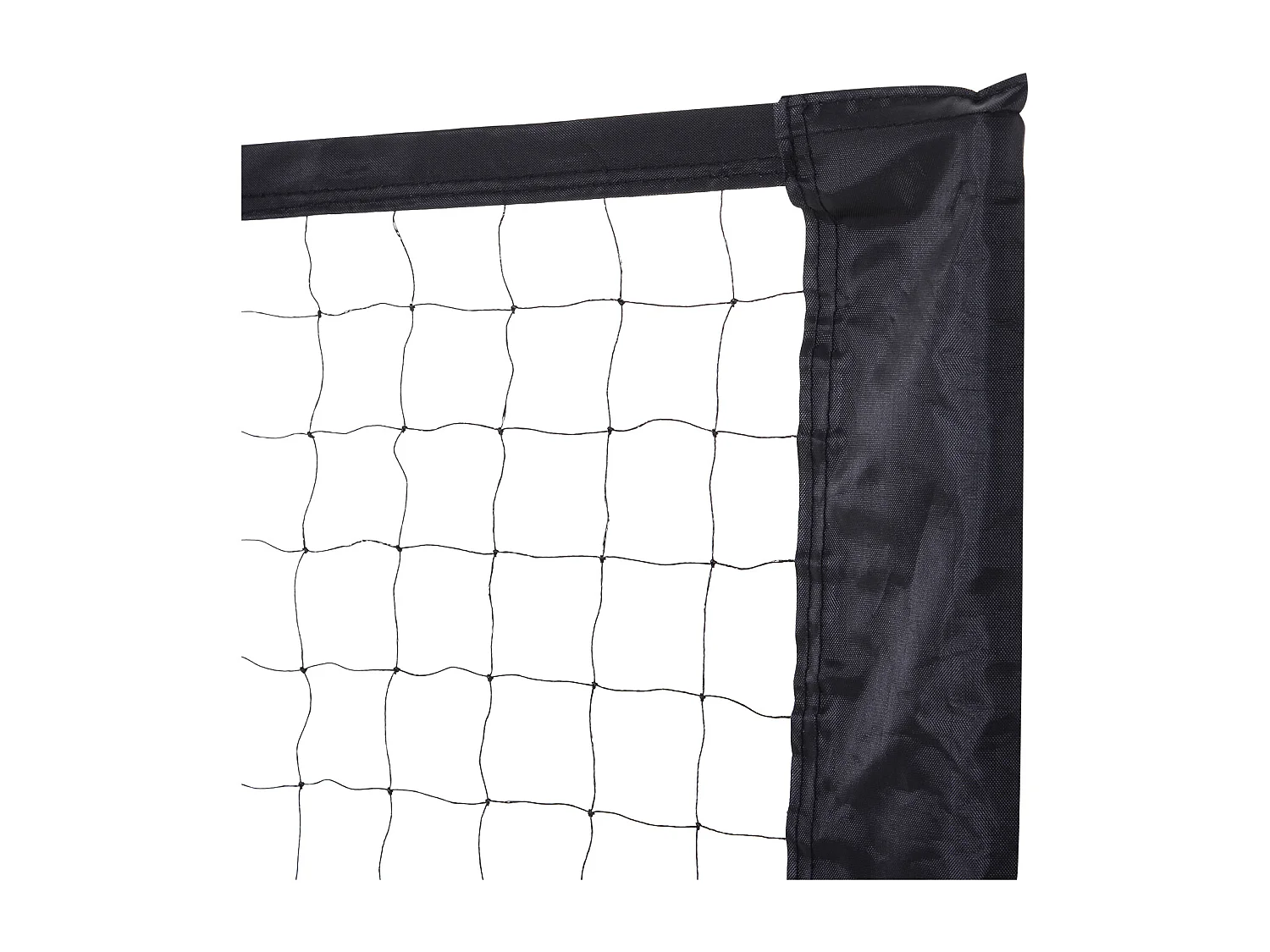 Filet de badminton réglable et portable, en métal et polyester, avec hauteur ajustable, idéal pour tennis et volley-ball (400x103x94-158 cm)