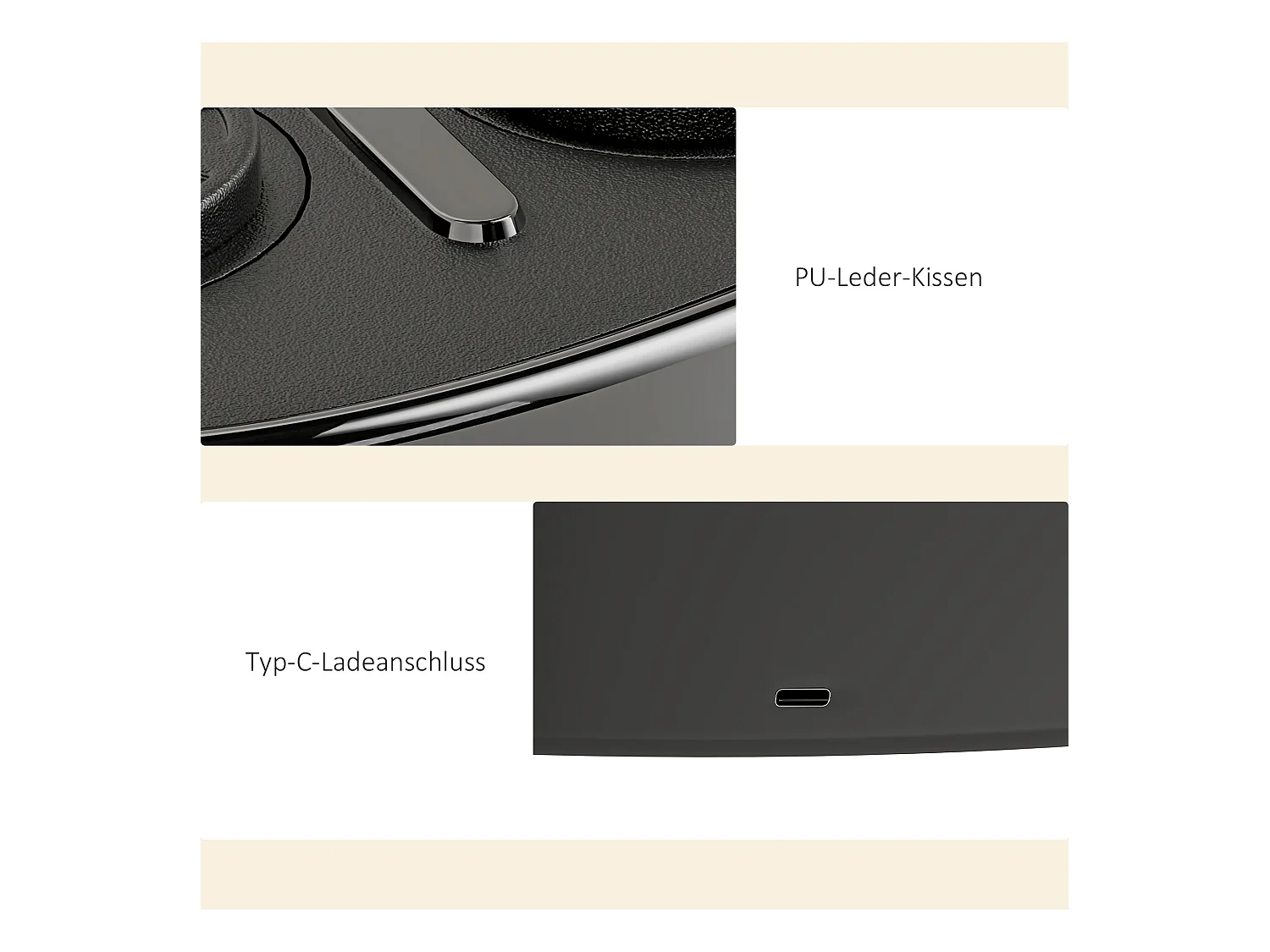 Machine à Boxe avec musique, Bluetooth, LED, montage mural, pour adultes, noir (41.8x44.6x7.5 cm)