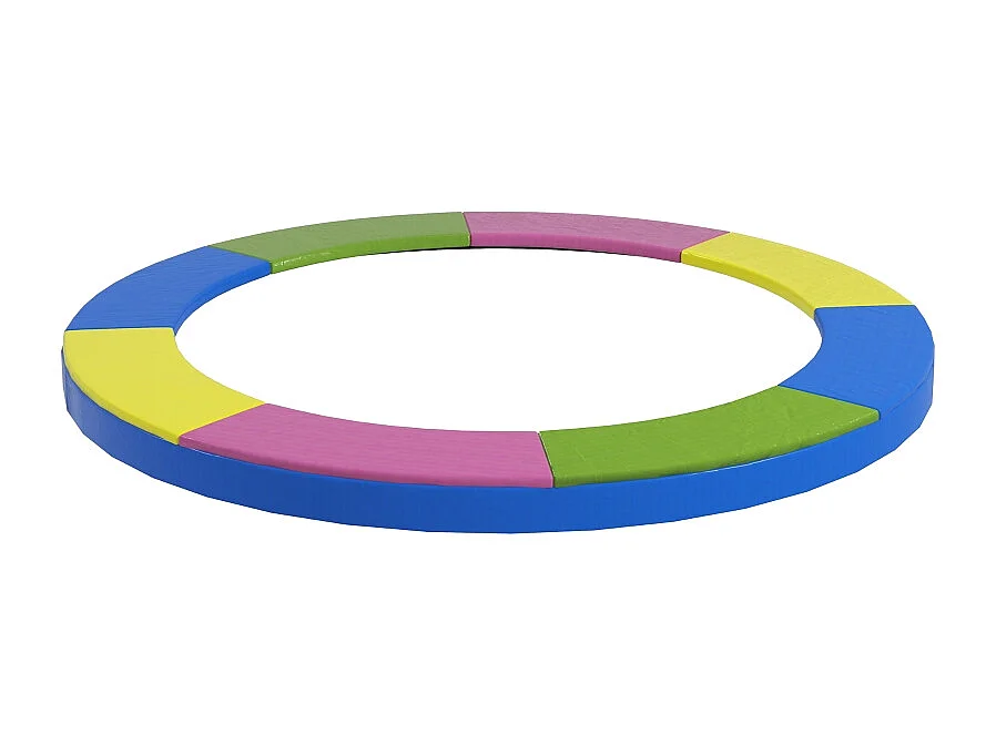 Housse de protection pour trampoline, résistante aux intempéries et aux UV, plastique 500D, multicolore (305x305x30cm)