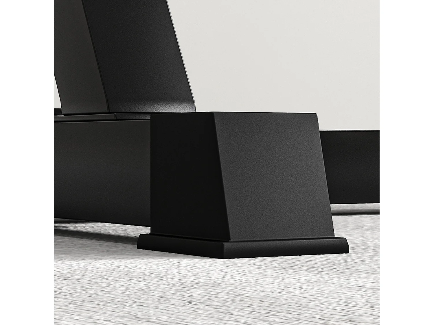 Biceps- en triceps curl-gewichtsbank, 5-positie verstelbare zitting, zwart imitatieleer (105x95x80cm)