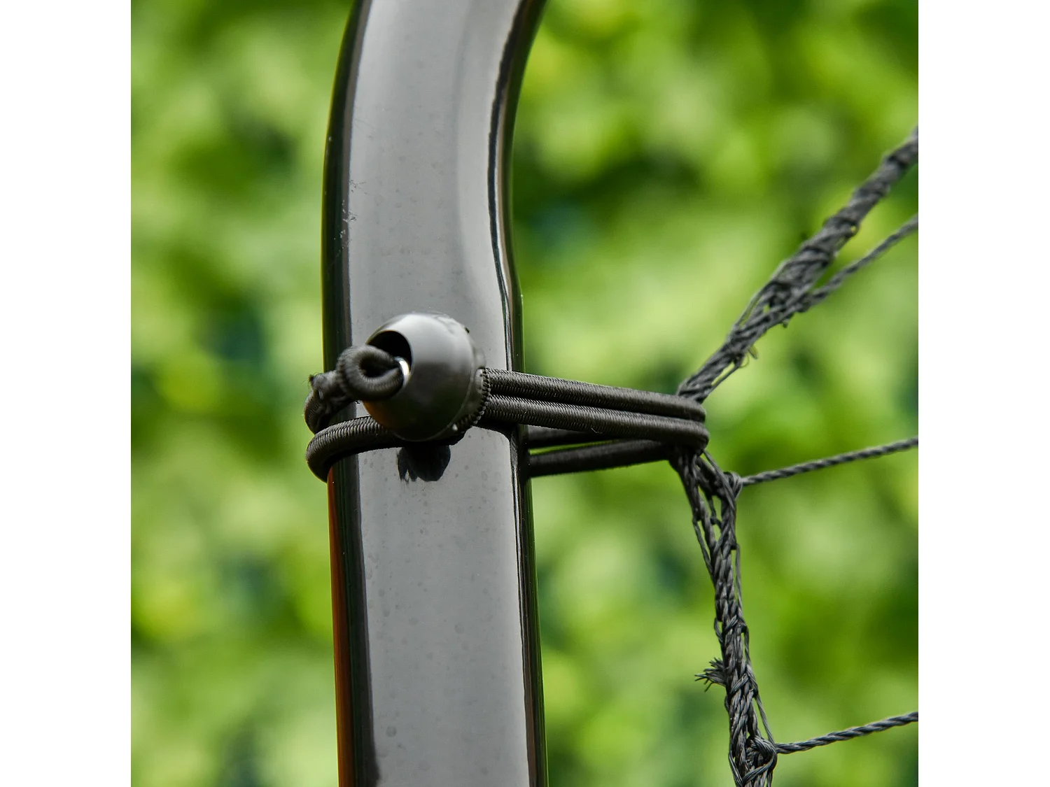 Rebondisseur Football, Pliable, Réglable, Métal, Noir (123x73x178.5 cm)