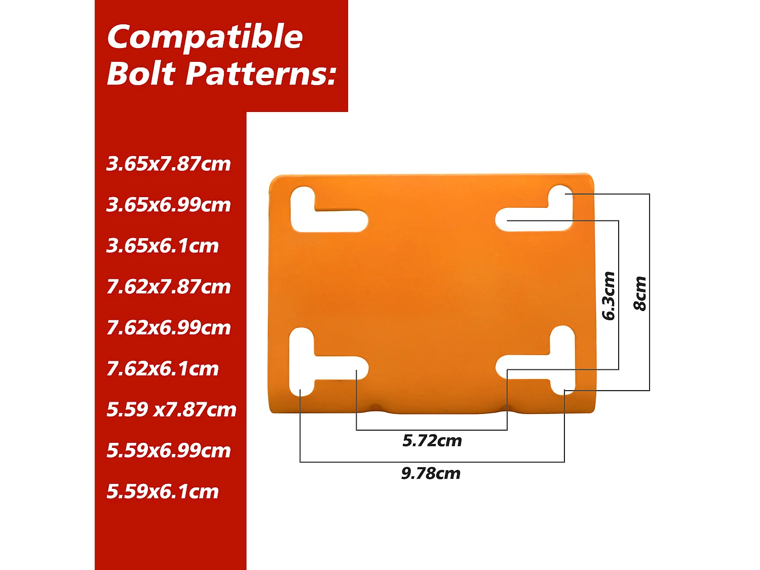 Panier de basket remplacement robuste, montage mural/porte, acier, orange avec filet (58x50x10 cm)