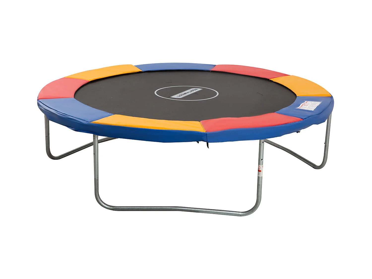 Accessoires de trampoline, set complet avec filet de sécurité, bâche et échelle, polyester, multicolore (305x305x15cm)