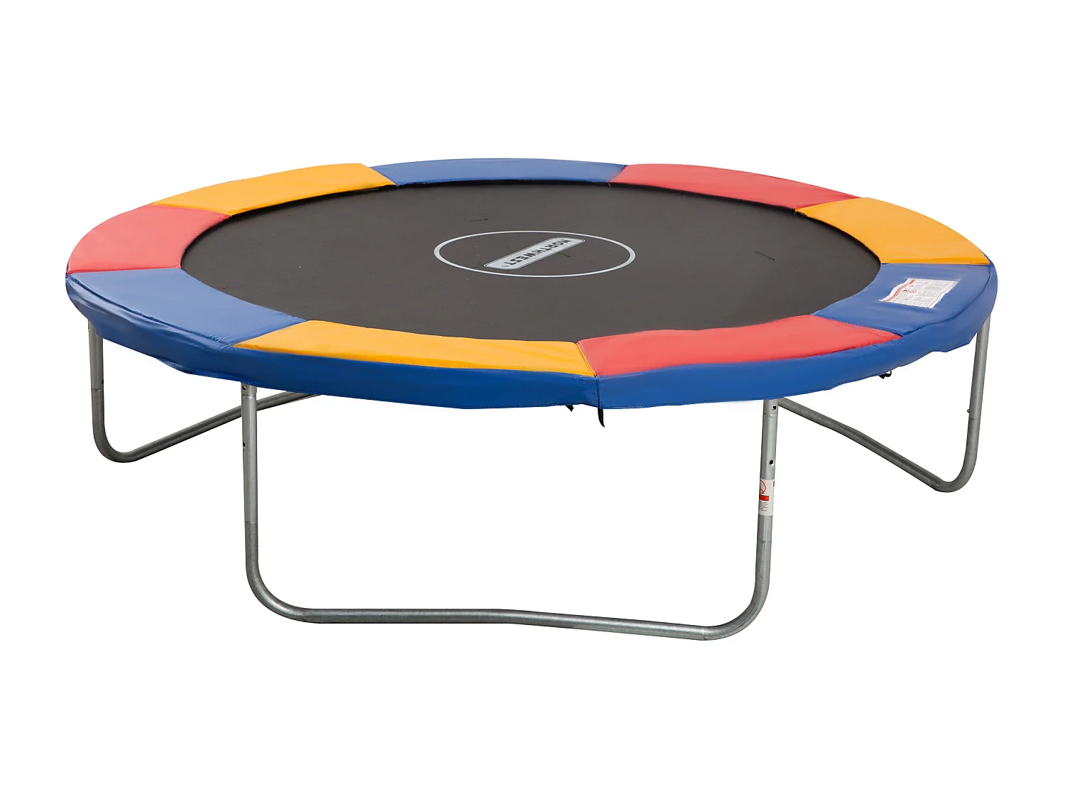 Accessoires de trampoline, set complet avec filet de sécurité, bâche et échelle, polyester, multicolore (305x305x15cm)