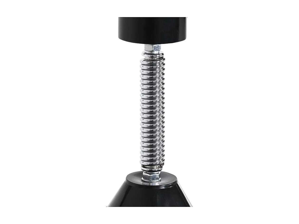 Support mural de boxe réglable avec barre pivotante 360°, similicuir, rouge (79x72x20 cm)