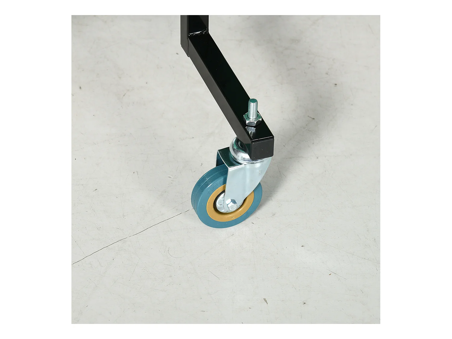 Table de ping-pong pliable intérieur/extérieur, MDF, vert, avec roulettes et accessoires (274x152.5x76 cm)