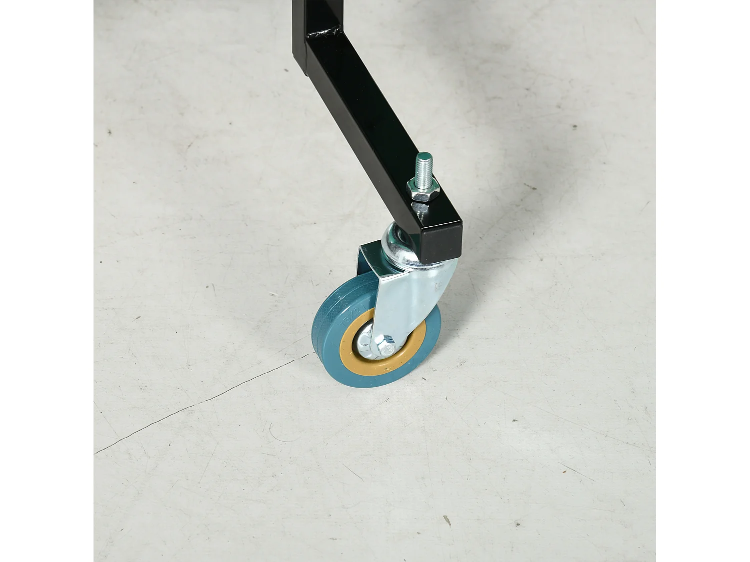 Table de ping-pong pliable intérieur/extérieur, MDF, vert, avec roulettes et accessoires (274x152.5x76 cm)