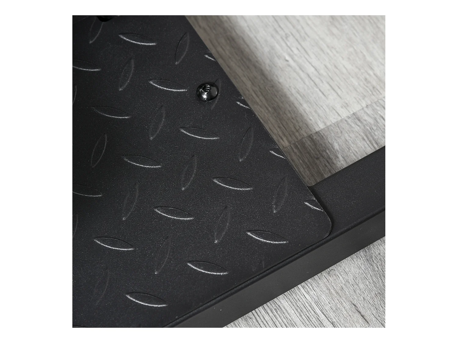 Banc d'entraînement 3 en 1 réglable, acier, noir, pour sissy squats, abdominaux et pompes (50x97x56.5-98 cm)