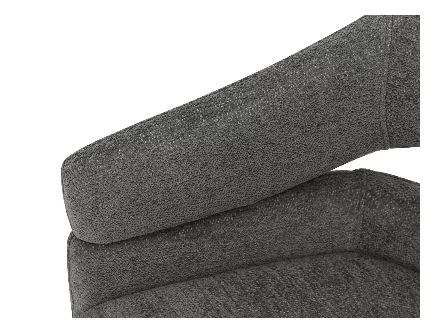 Stuhl Borgo/Rotation-180Grad/Stoffbezug&Metal/Anthrazit