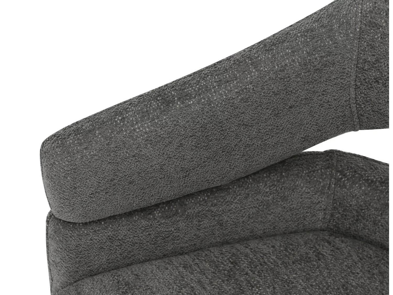 Stuhl Borgo/Rotation-180Grad/Stoffbezug&Metal/Anthrazit