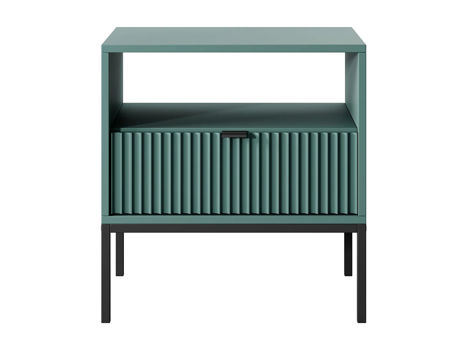 Nachttisch – mit Schublade – Grün – 54 cm – VELLORE