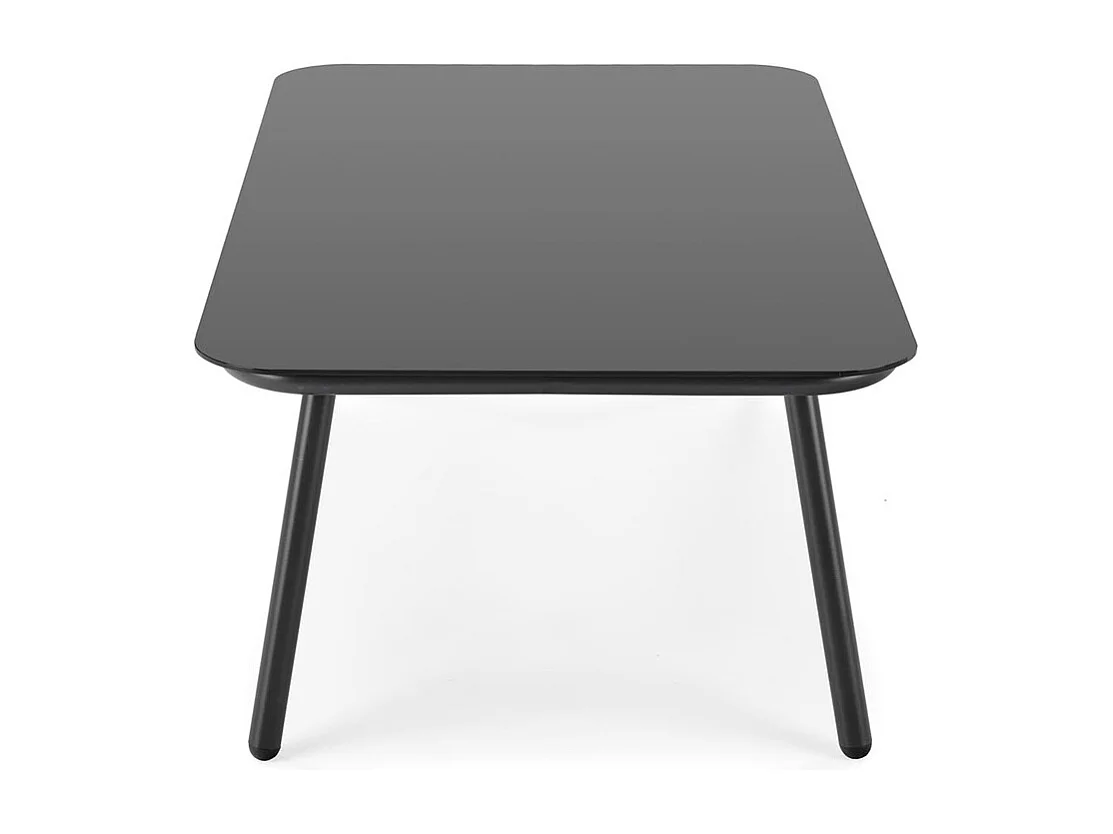 Garten Set Rocca/Stoffbezug/Metall/Schwarz&Grau