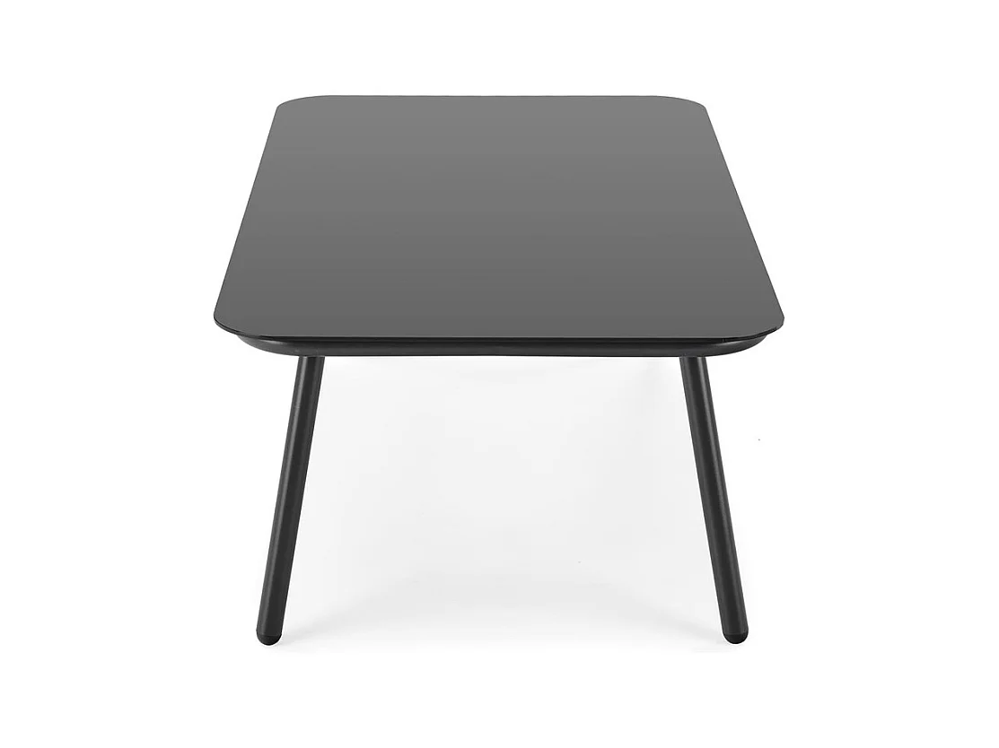 Garten Set Rocca/Stoffbezug/Metall/Schwarz&Grau