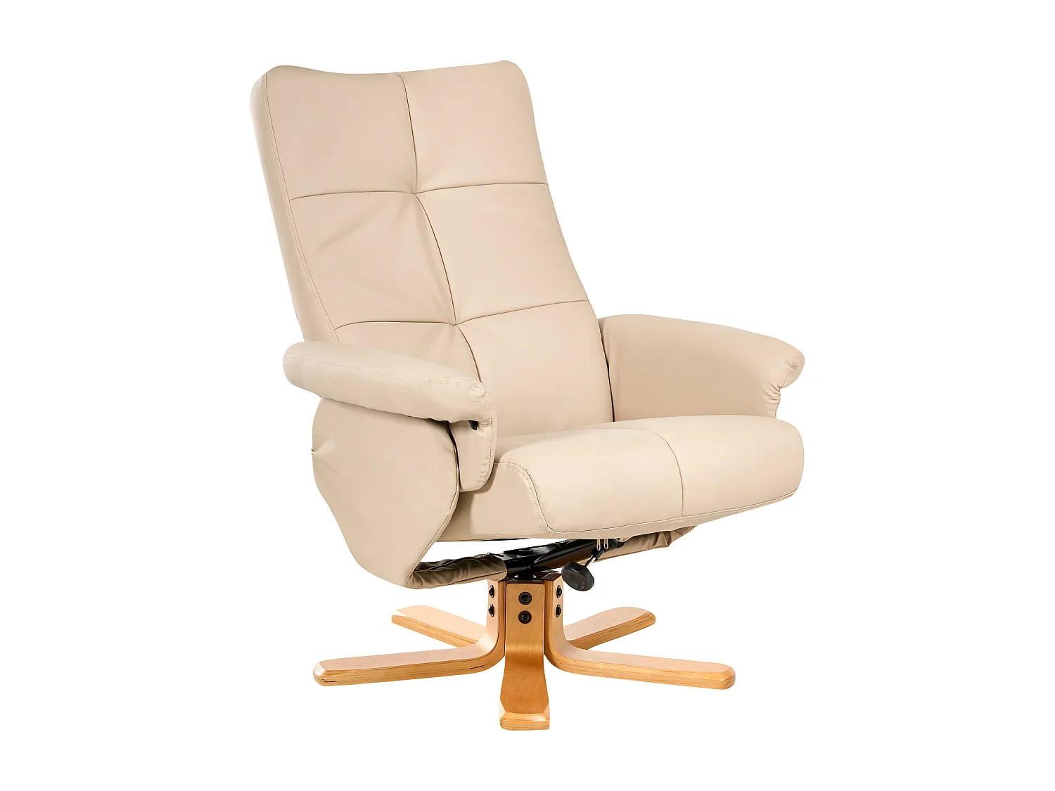 Fauteuil inclinable EPSE Cuir PU Beige