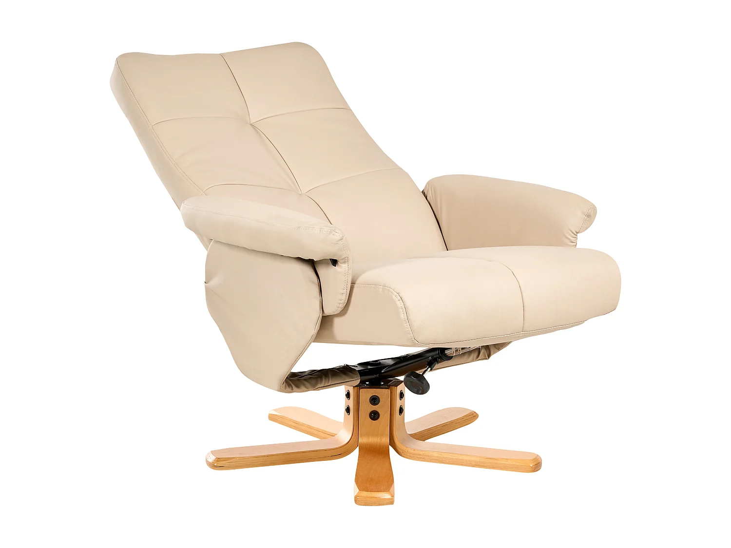 Fauteuil inclinable EPSE Cuir PU Beige