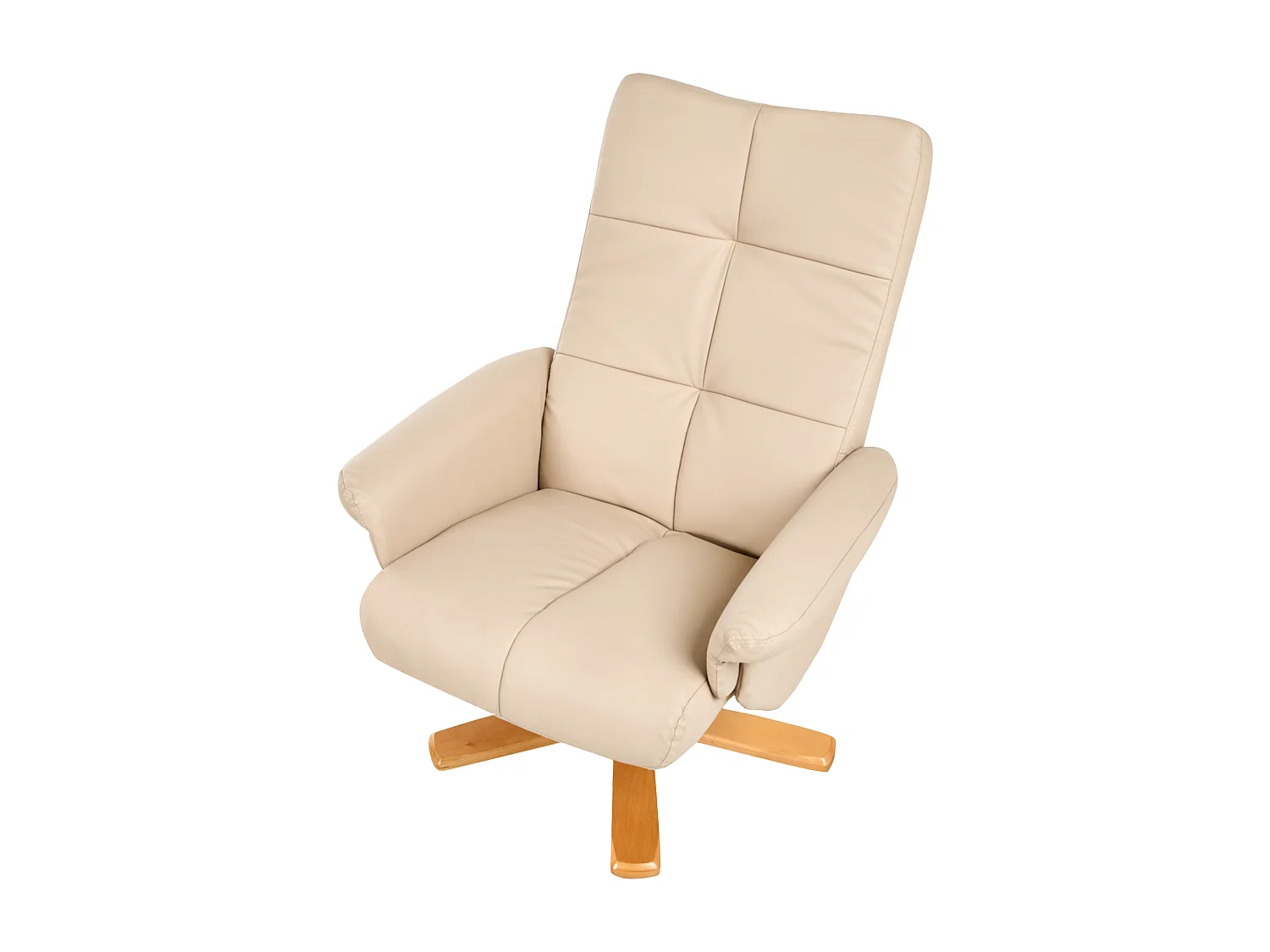 Fauteuil inclinable EPSE Cuir PU Beige