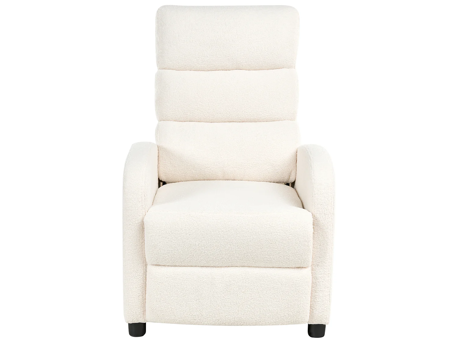 Fauteuil inclinable OTUS Bouclé Blanc cassé