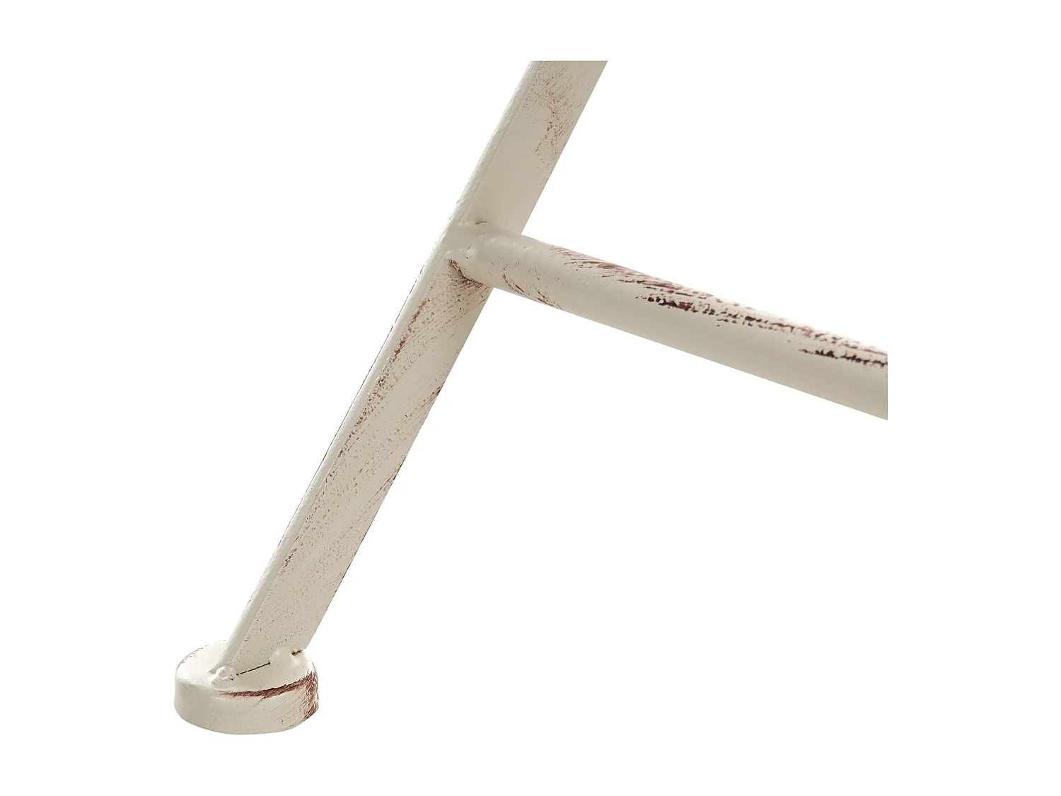 Lot de 2 chaises de jardin YAVIZA  Pliant Métal Beige clair