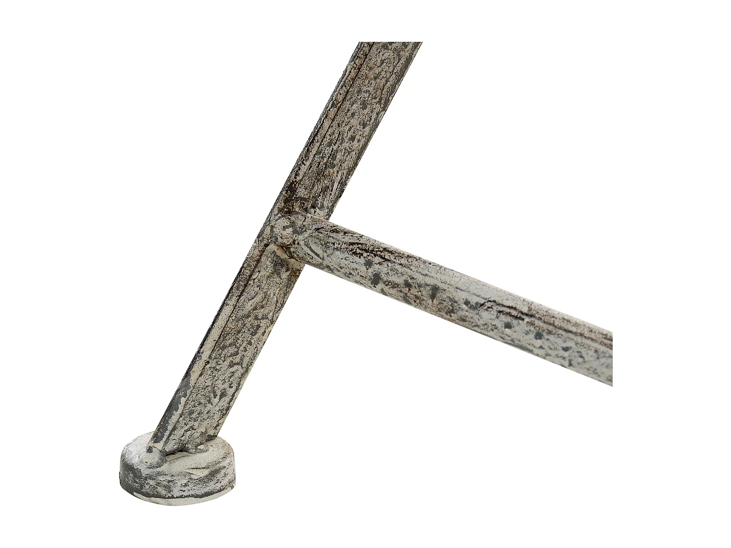 Lot de 2 chaises de jardin NURRA  Pliant Métal Gris