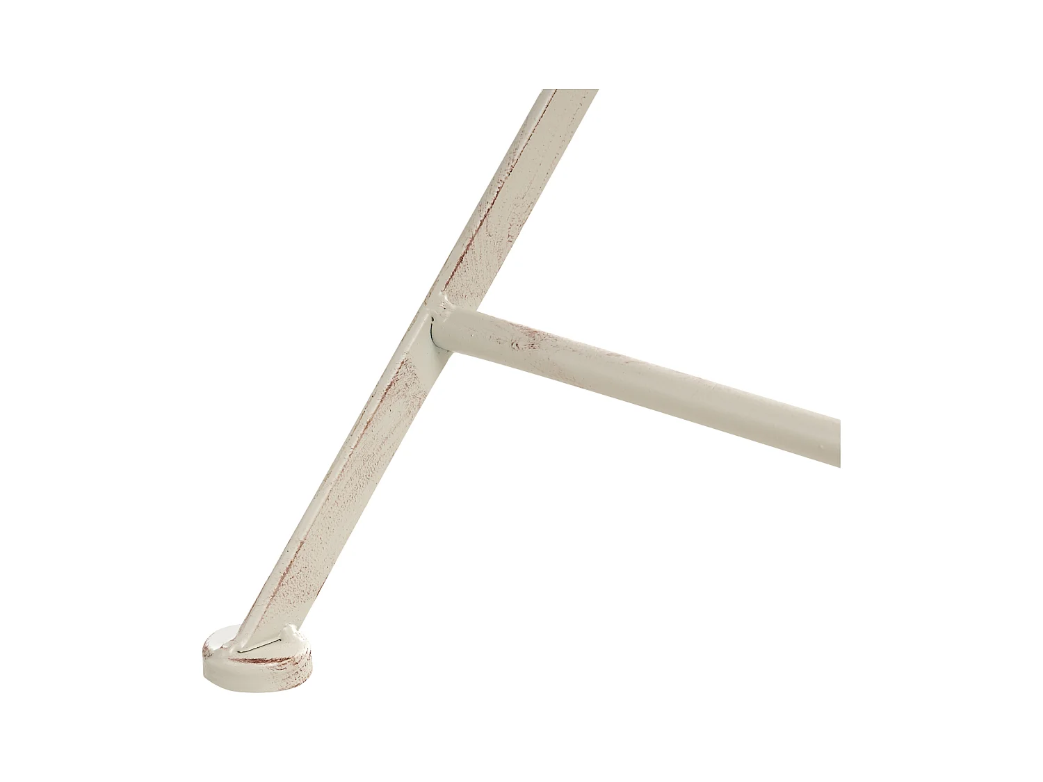 Lot de 2 chaises de jardin JUINA Pliant Métal Beige clair