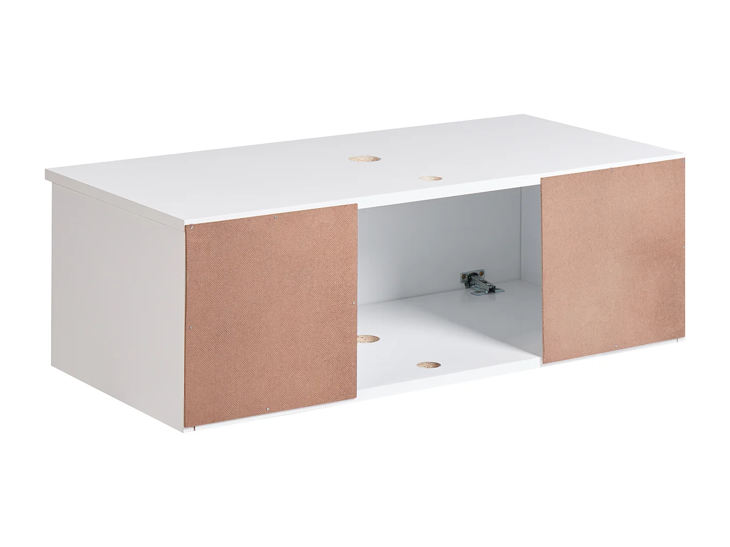 Mobile lavabo da parete RUPANCO 80 cm Bianco