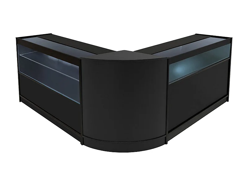 Zestaw oświetlenia sklepowego Adonis LED B1200, C1200 i CM60 – czarny