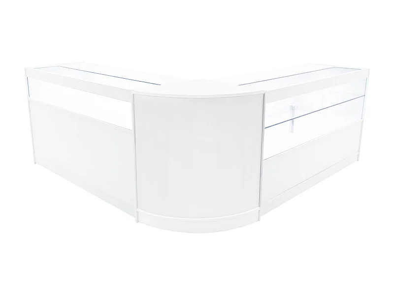 Adonis LED Winkel Toonbank Set B1500, C1500 & CM60 - Wit