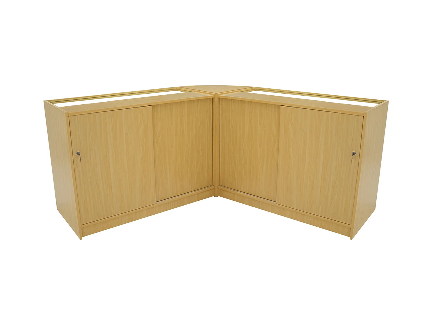 Adonis LED Ladentheke Set CM60 + B1200 + C1200 – Ahorn