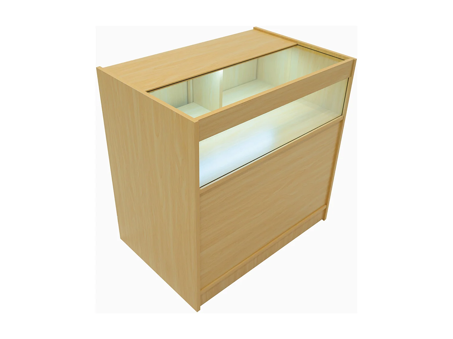 Zestaw oświetlenia sklepowego Adonis LED B900, C900 i CM60 – klon