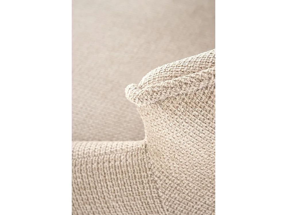 Barhstuhl H122/Stoffbezug/Metall/Beige