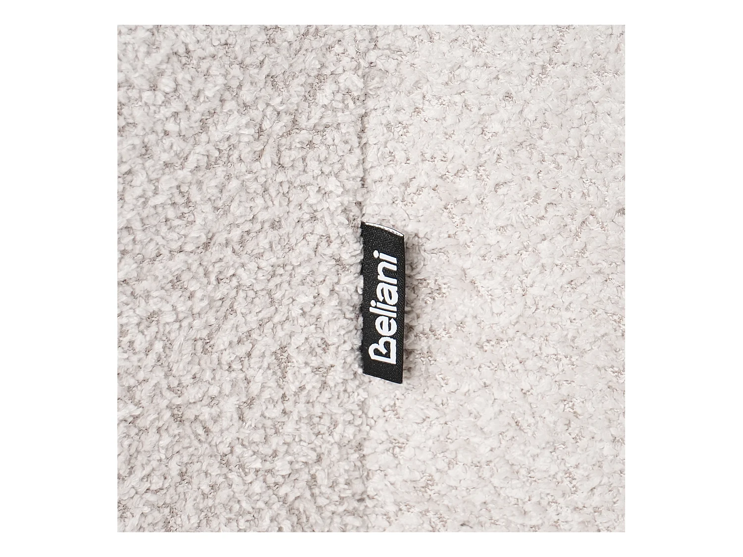 Pouf SCOTIA Tissu chenille Beige