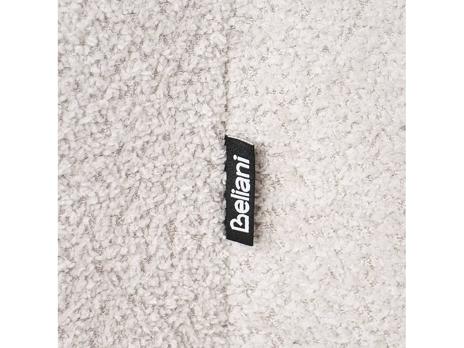 Pouf SCOTIA Tissu chenille Beige