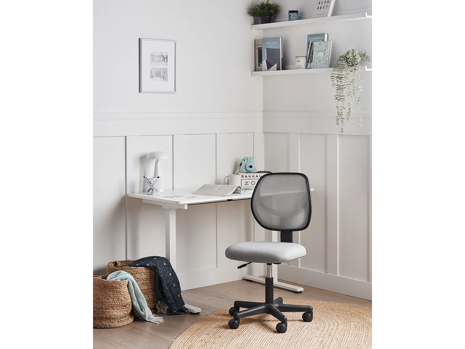 Chaise de bureau JOYFUL Gris clair