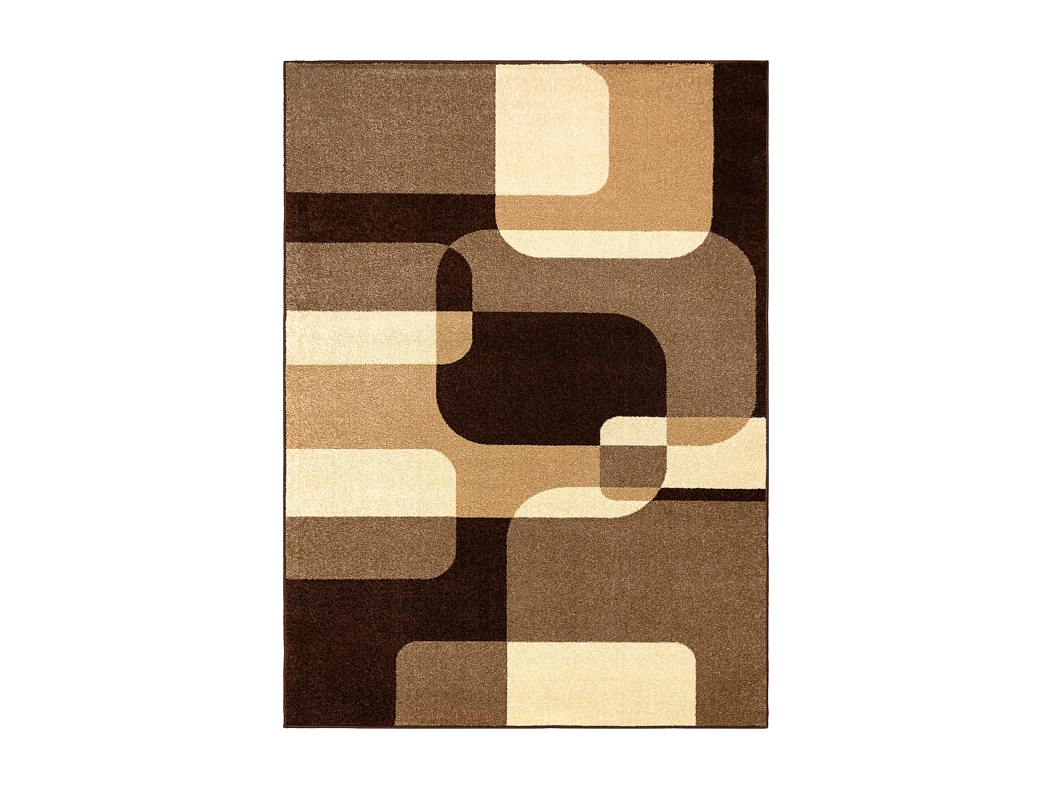 Tapis KARMEL SEPIA marron 280x380 cm