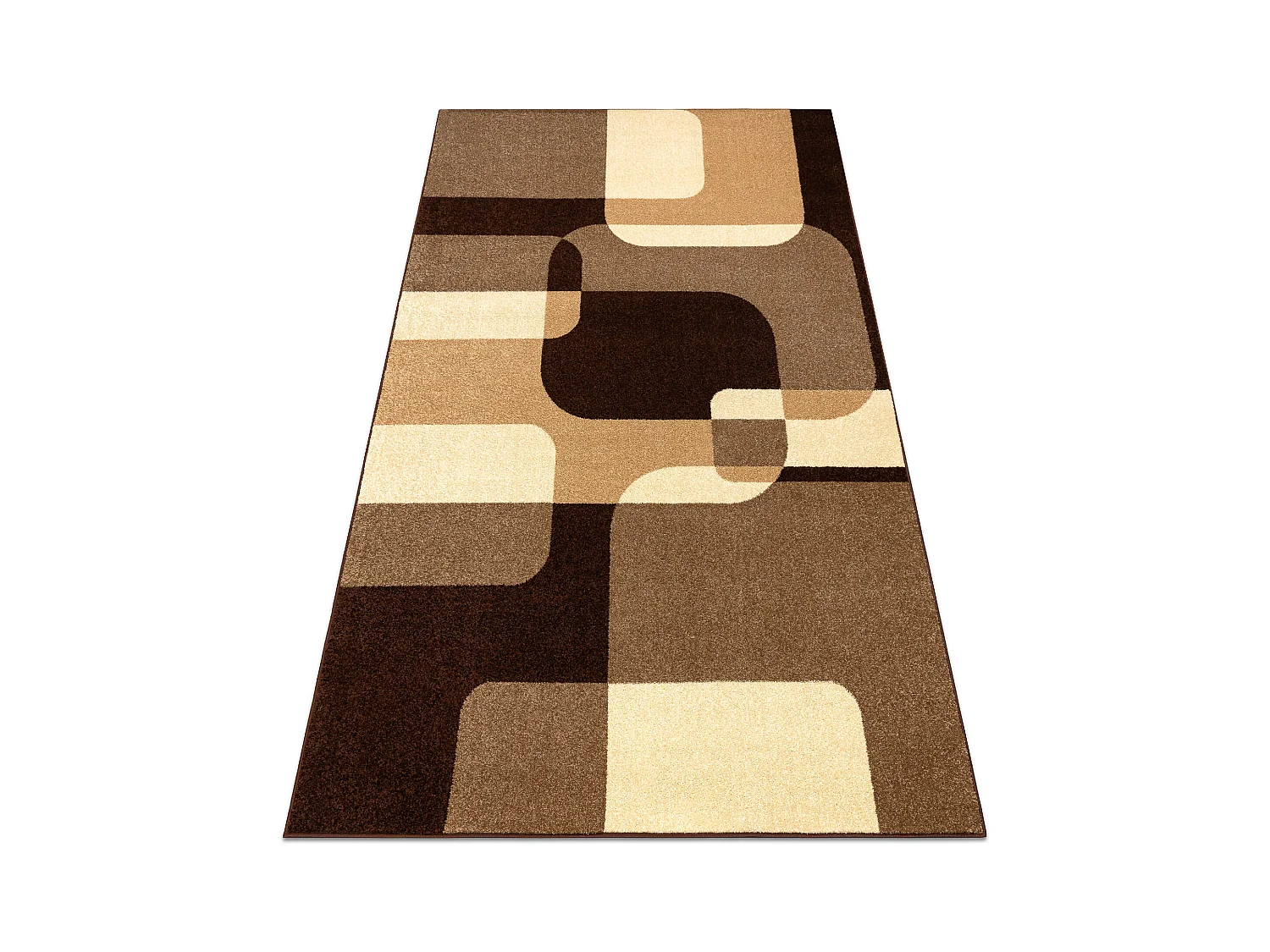 Teppich KARAMELL SEPIA braun 280x380 cm
