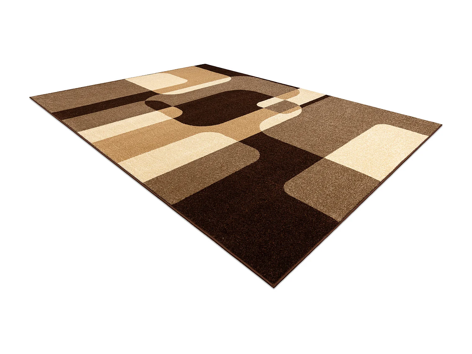 Tapis KARMEL SEPIA marron 280x380 cm