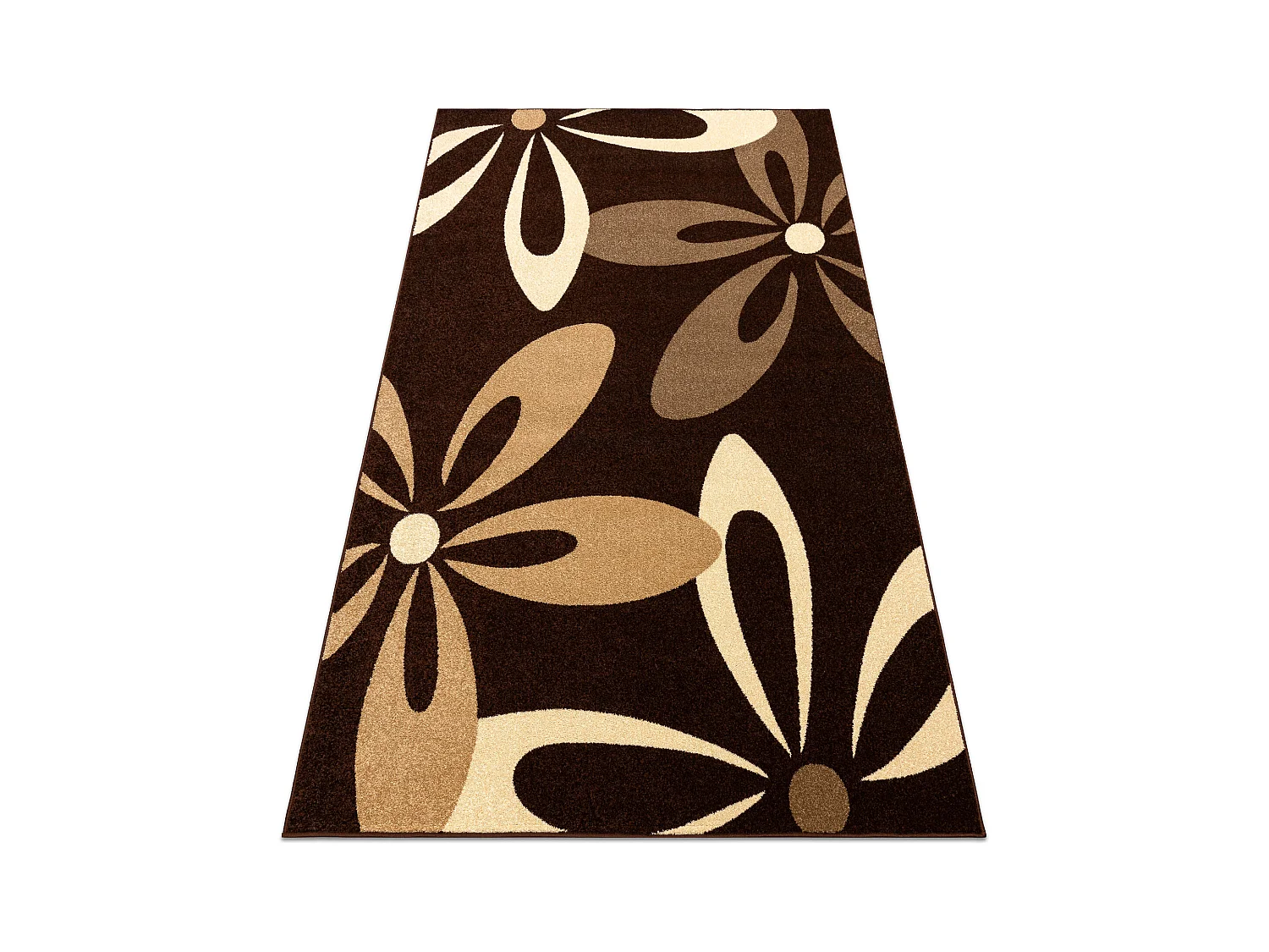 Teppich KARAMELL COCOA braun 200x300 cm