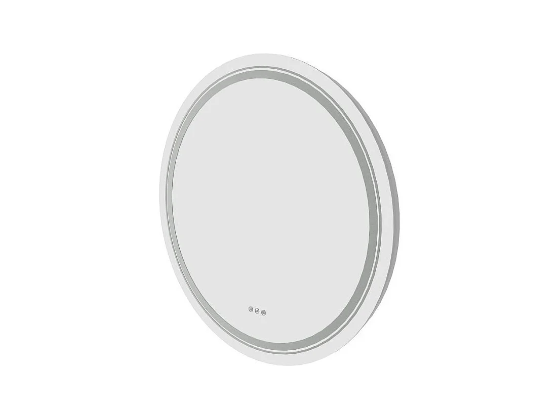 Specchio Dover/LED/Touch/Vetro a specchio/Bianco