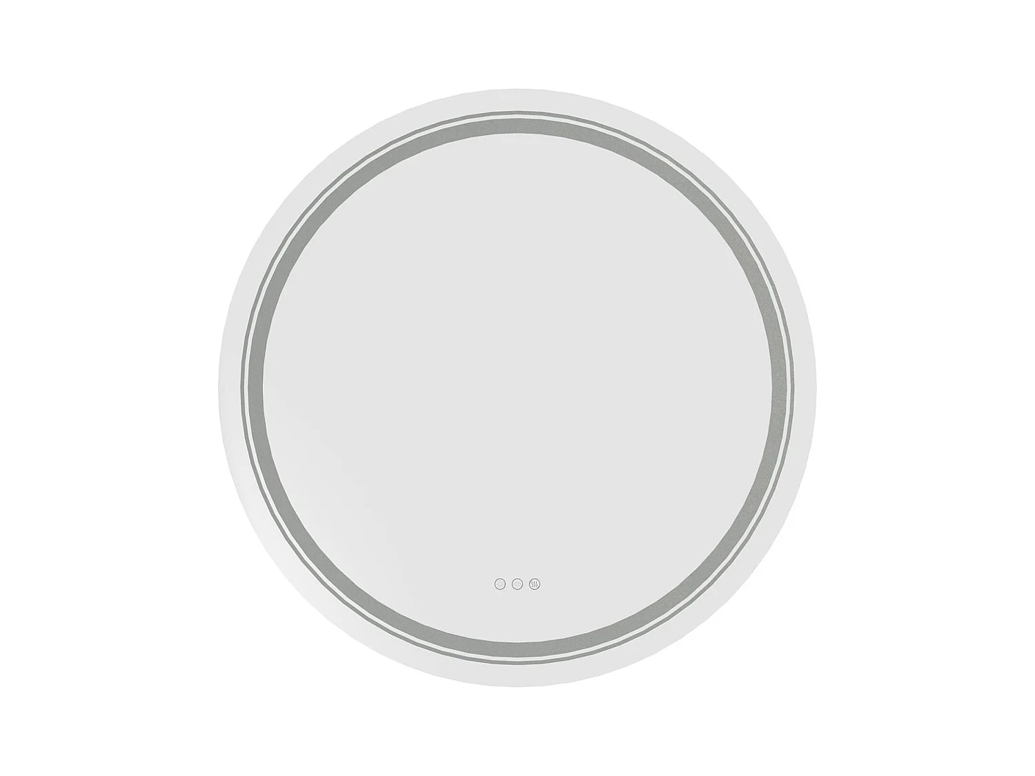 Specchio Dover/LED/Touch/Vetro a specchio/Bianco