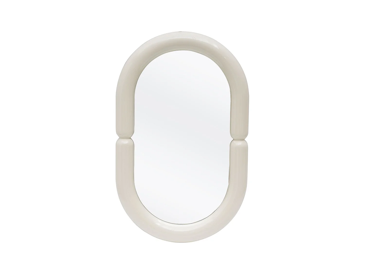 Poster a specchio/PVC/Vetro a specchio/Bianco