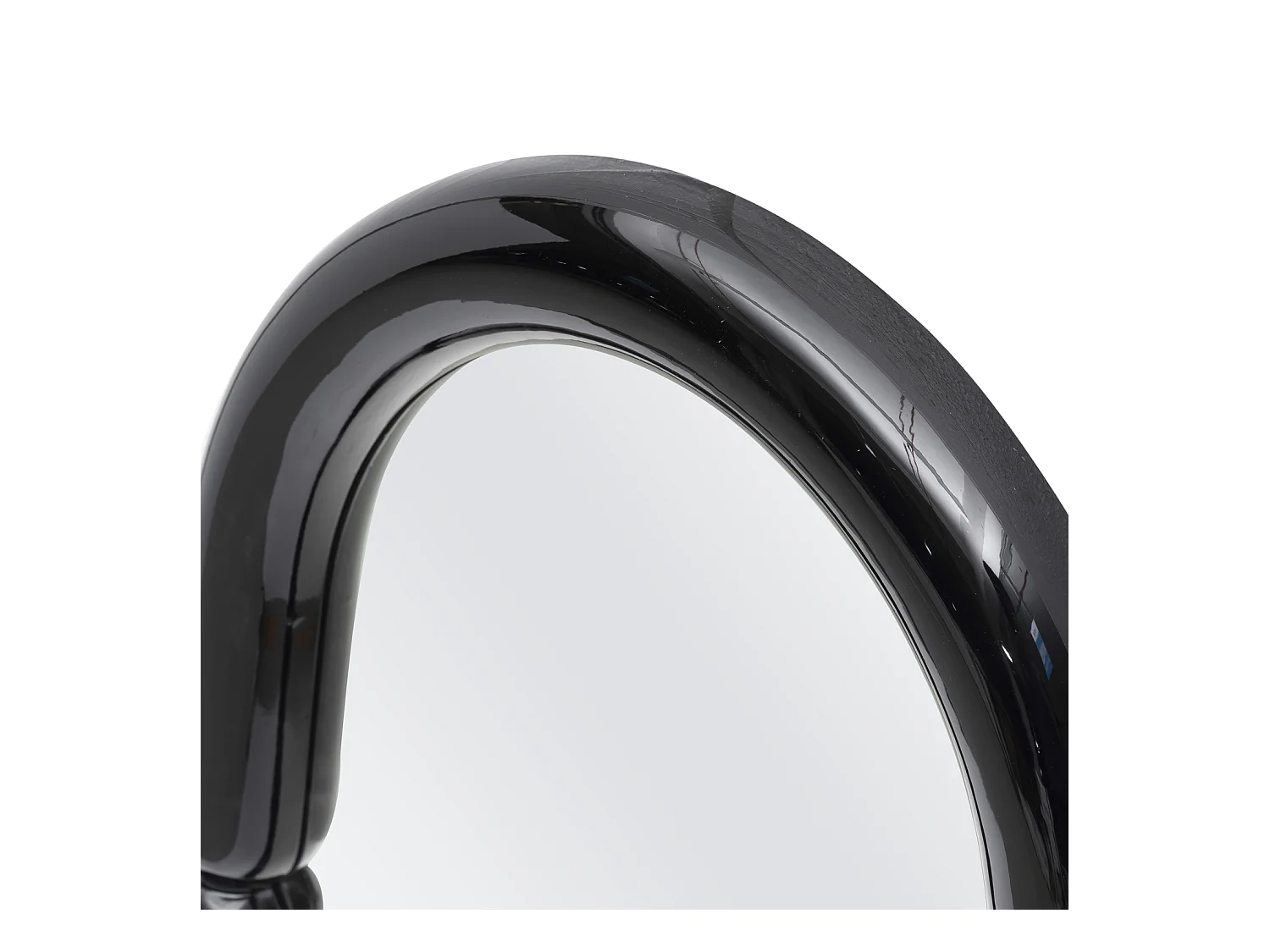 Spiegel Poster/PVC/Spiegelglas/Schwarz