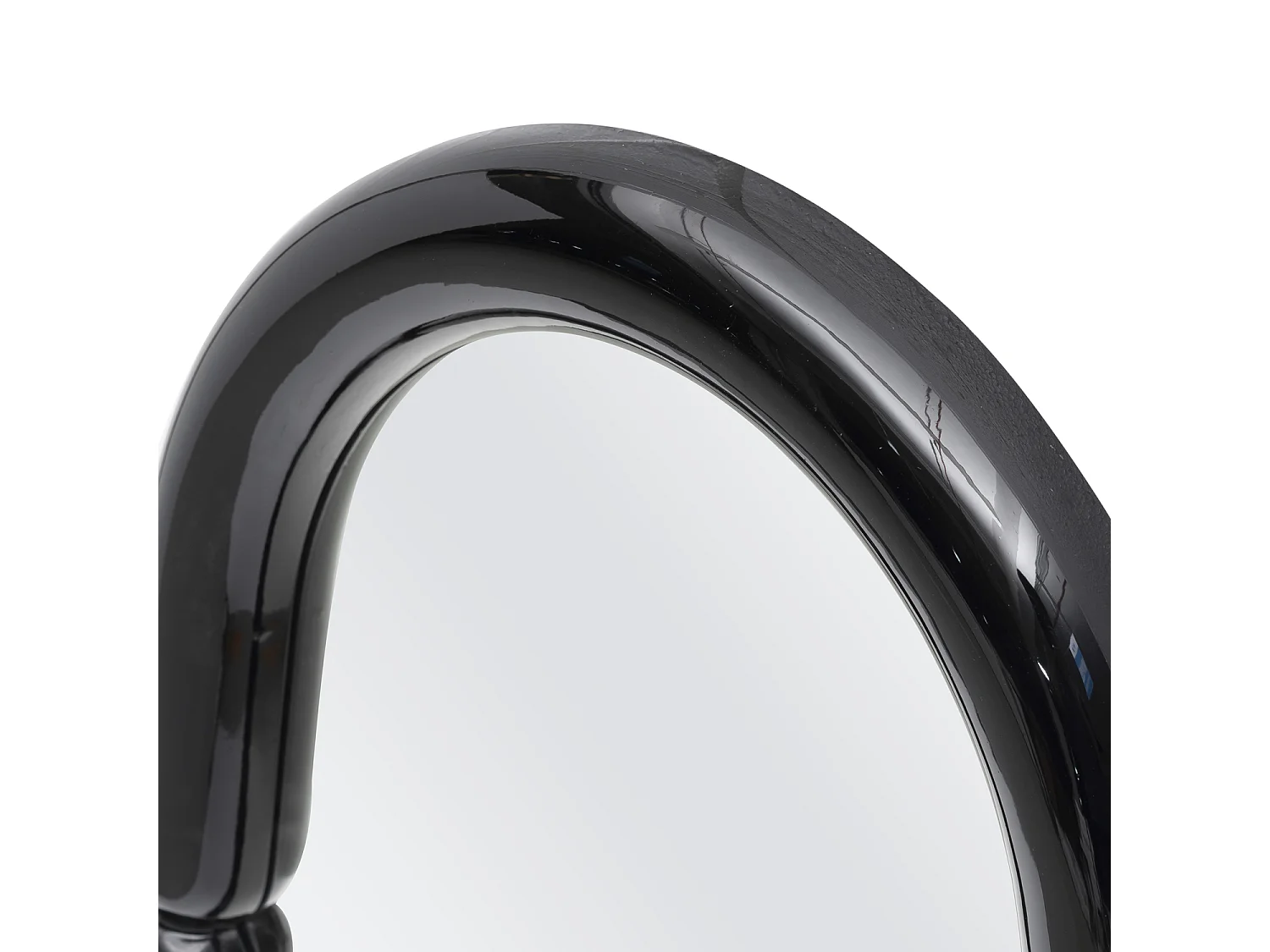 Spiegel Poster/PVC/Spiegelglas/Schwarz